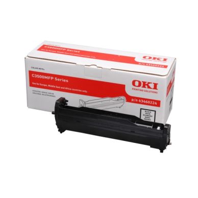 OKI Trumma för överföring av toner svart 15.000 sidor 43460224