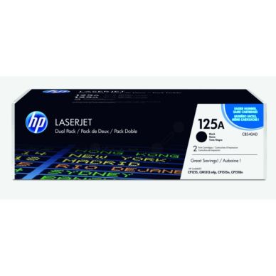 HP Tonerkassett svart (2-pack) 2x2.200 sidor CB540AD