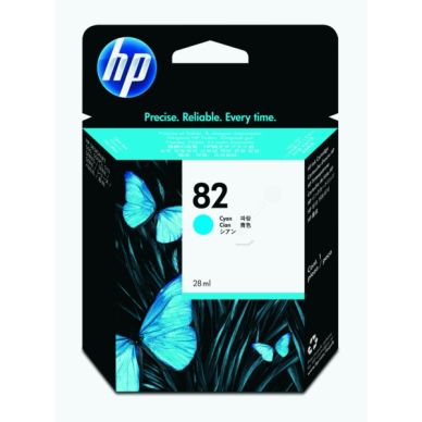 HP Bläckpatron cyan No. 82 28ml CH566A