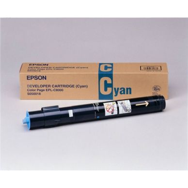 EPSON Tonerkassett cyan 6.000 sidor S050018
