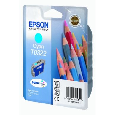 EPSON Bläckpatron cyan 16ml T0322