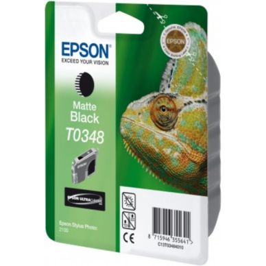 EPSON Bläckpatron mattsvart 17ml T0348