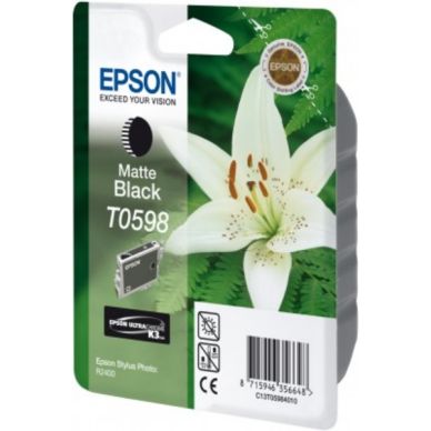 EPSON Bläckpatron mattsvart T0598