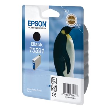 EPSON Bläckpatron svart 13ml T5591