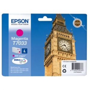 EPSON Bläckpatron magenta 800 sidor T7033