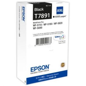 EPSON Bläckpatron svart 4.000 sidor T7891