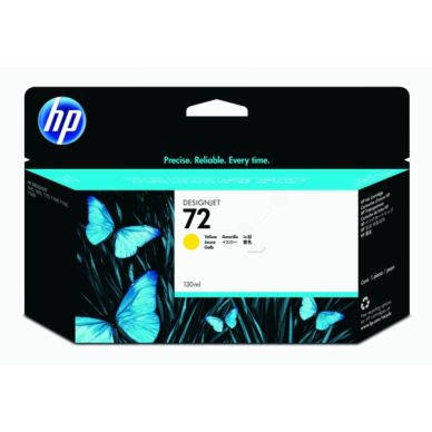 HP Bläckpatron gul Nr 72XL