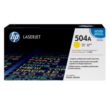 HP Tonerkassett gul CE252A