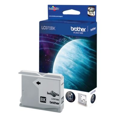 BROTHER Bläckpatron svart LC970BK