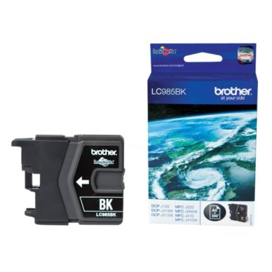 BROTHER Bläckpatron svart 300 sidor LC985BK