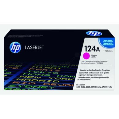 HP Tonerkassett magenta 2.000 sidor Q6003A