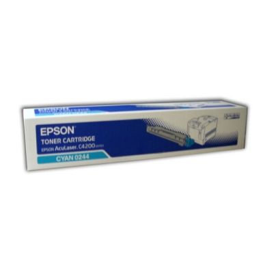 EPSON Tonerkassett cyan 8.000 sidor S050244