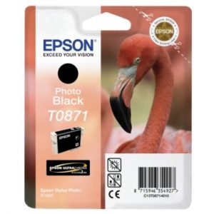 EPSON Bläckpatron svart foto T0871
