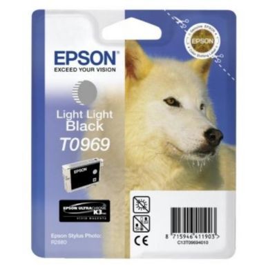 EPSON Bläckpatron ljus ljussvart (grå) T0969