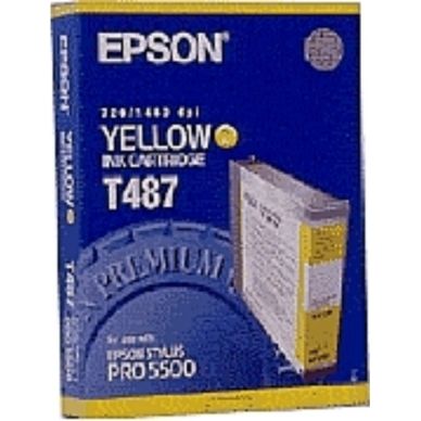 EPSON Bläckpatron gul 110ml T487