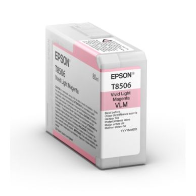 EPSON Bläckpatron ljus magenta 80 ml T8506
