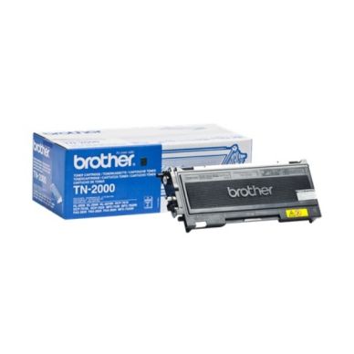 BROTHER Tonerkassett svart 2.500 sidor TN-2000