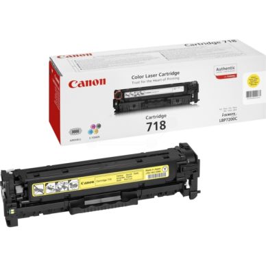 CANON Tonerkassett (718Y) gul 2.900 sidor 2659B002