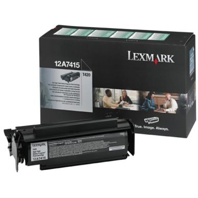 LEXMARK Tonerkassett svart 10.000 sidor return