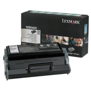 LEXMARK Tonerkassett svart 2.500 sidor return 12S0400
