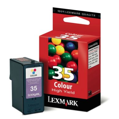 LEXMARK Bläckpatron 3-färg No 35 XL High Yield 18C0035