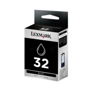 LEXMARK Bläckpatron svart No 32 18CX032E