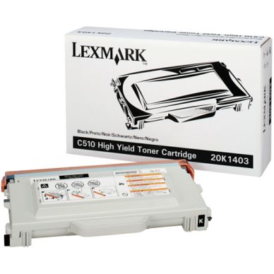 LEXMARK Tonerkassett svart 10000 sidor 20K1403