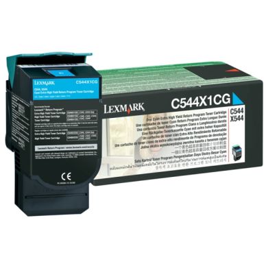 LEXMARK Tonerkassett cyan 4.000 sidor