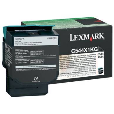 LEXMARK Tonerkassett svart 6.000 sidor return