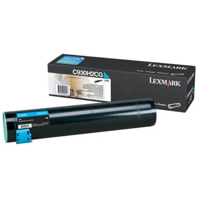 LEXMARK Tonerkassett cyan 24.000 sidor C930H2CG