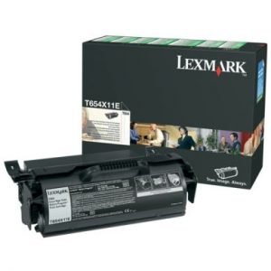 LEXMARK Tonerkassett svart Return Program High Yield 36.000 sidor T654X11E