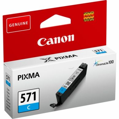 CANON Bläckpatron cyan 7 ml CLI-571C