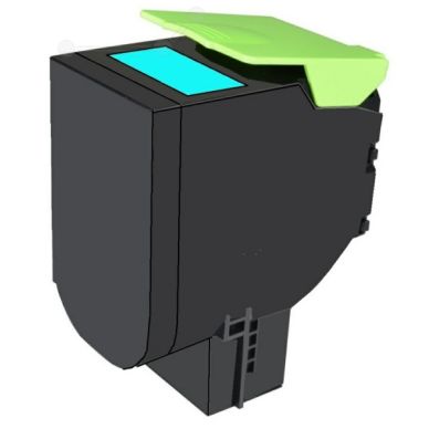 LEXMARK Tonerkassett cyan 4.000 sidor 70C2XCE