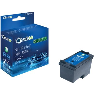 NORDICINK Svart bläckpatron no 350XL
