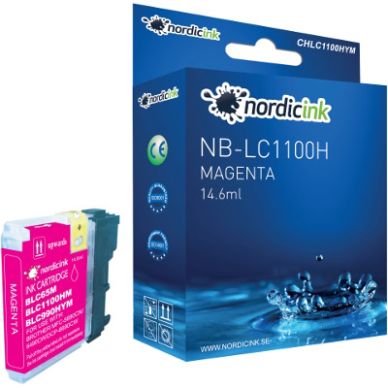 NORDICINK Magenta bläckpatron 750 sidor CHLC1100HYM