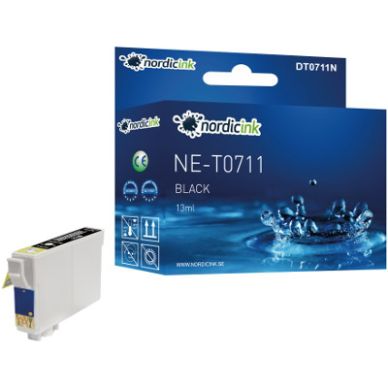 NORDICINK Svart bläckpatron 11