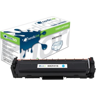 NORDICINK Cyan Tonerkassett XL - 5000 sidor KHCF411X