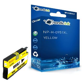 NORDICINK HP 951XL Gul - 1500 sidor NP-H-0951XLY