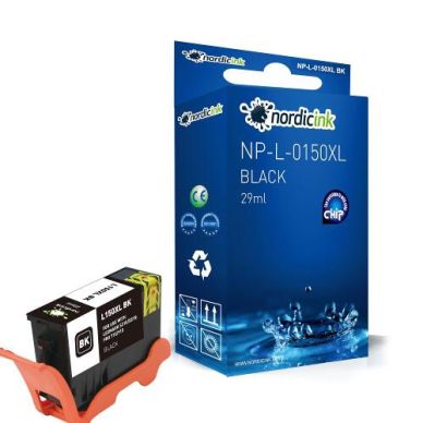 NORDICINK Svart bläckpatron 750 sidor 150XL NP-L-0150XLBK