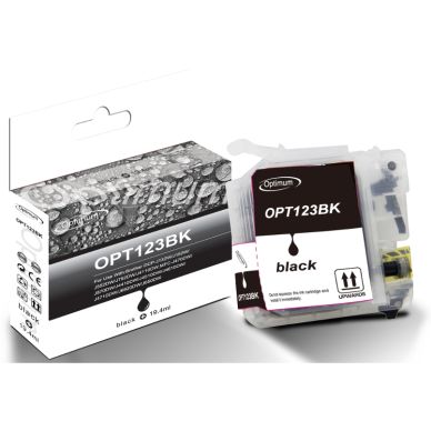 OPTIMUM Bläckpatron - Svart - 600 sidor OPT123BK