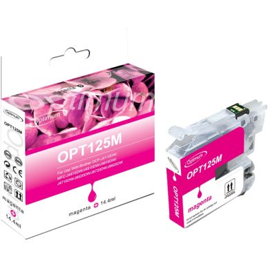 OPTIMUM Bläckpatron - Magenta XL - 1200 sidor OPT125M
