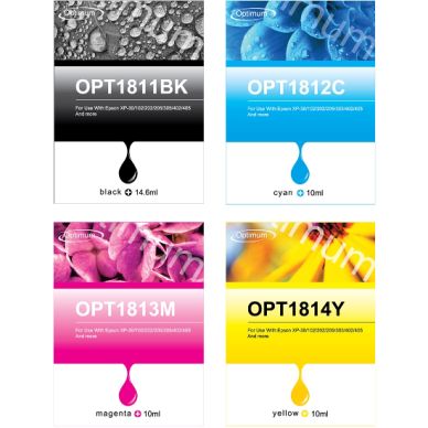 OPTIMUM Bläckpatron Optimum Set 18XL OPT18XLMP