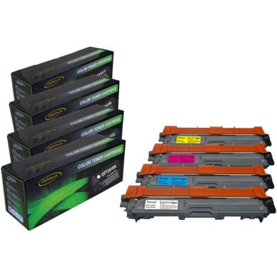OPTIMUM Optimum paket - 4 st toners BK/C/M/Y 1x2500 sidor 3x1400 sid OPT241MULT