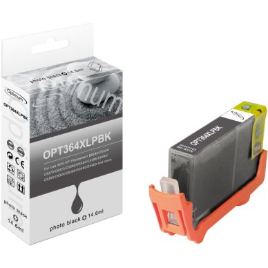 OPTIMUM Bläckpatron - Foto Svart 364XL - 300 sidor OPT364XLPBK