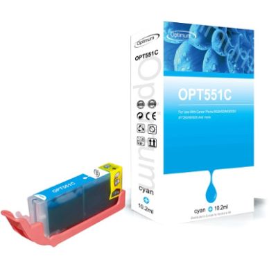 OPTIMUM Bläckpatron - Cyan CLI-551C XL OPT551C