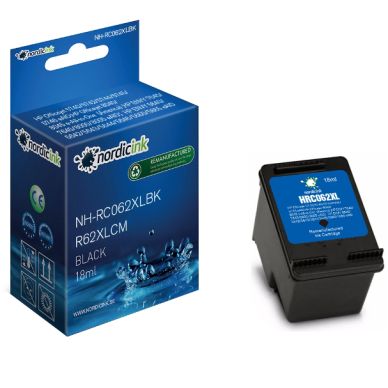 NORDICINK Svart bläckpatron 600 sidor XL R62XLBK