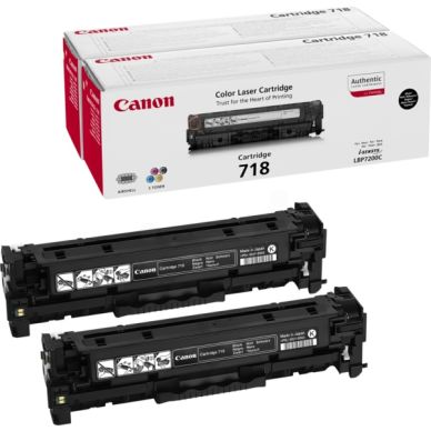 CANON Tonerkassett Svart twin pack