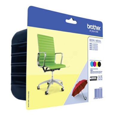 BROTHER Bläckpatron MultiPack Bk