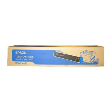 EPSON Tonerkassett cyan 12.000 sidor S050197