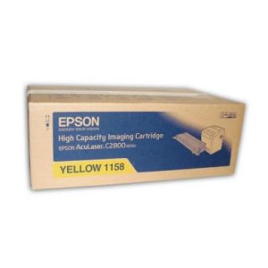 EPSON Tonerkassett gul 6.000 sidor hög kapacitet S051158